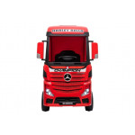 Elektrické autíčko - Mercedes Actros - Červené